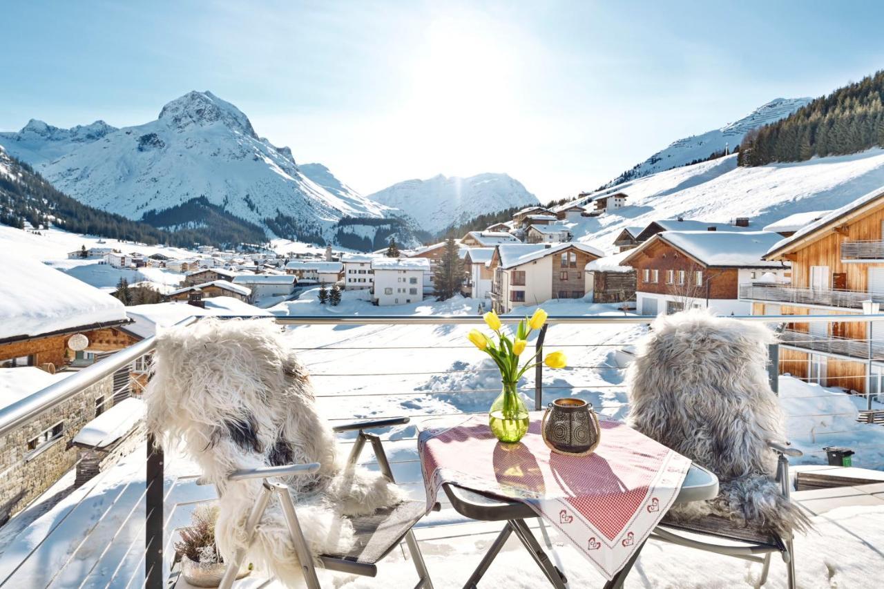 Appartements Haus Dr Muxel Lech am Arlberg Exterior foto